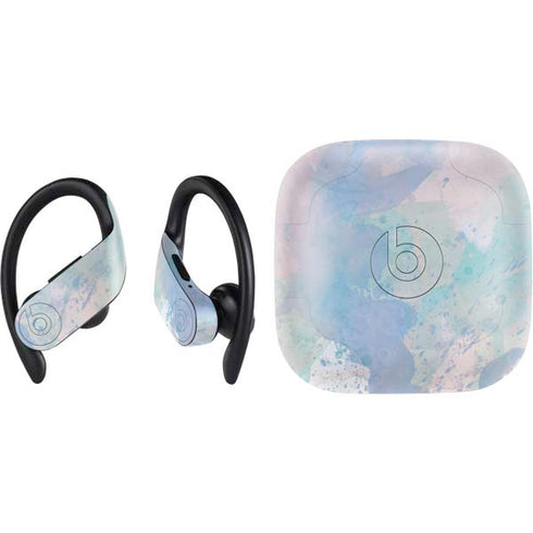 Rose Quartz & Serenity Splatter PowerBeats Pro Skin
