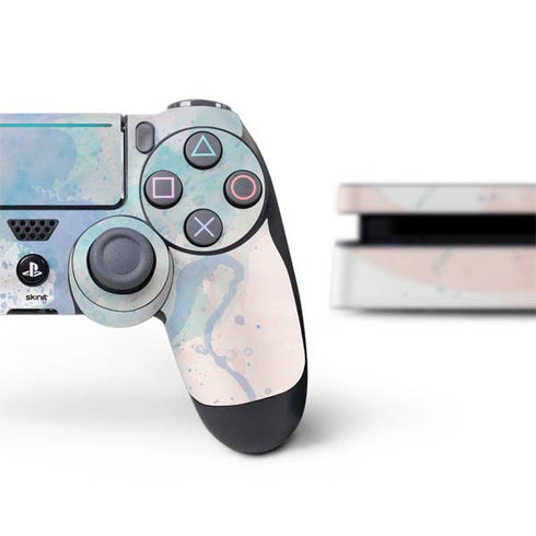 Rose Quartz & Serenity Splatter PS4 Slim Bundle Skin