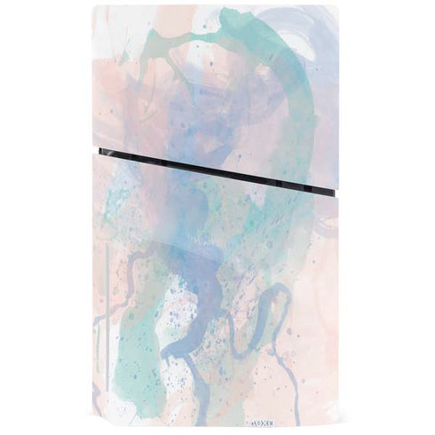 Rose Quartz & Serenity Splatter PS5 Slim Disk Bundle Skin