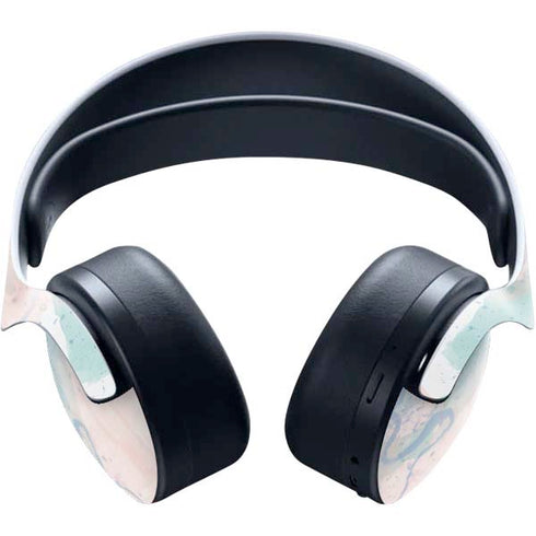 Rose Quartz & Serenity Splatter PULSE 3D Wireless Headset for PS5 Skin