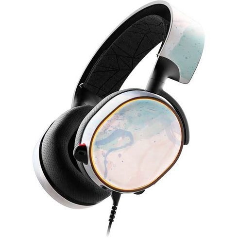 Rose Quartz & Serenity Splatter SteelSeries Arctis 5 Skin