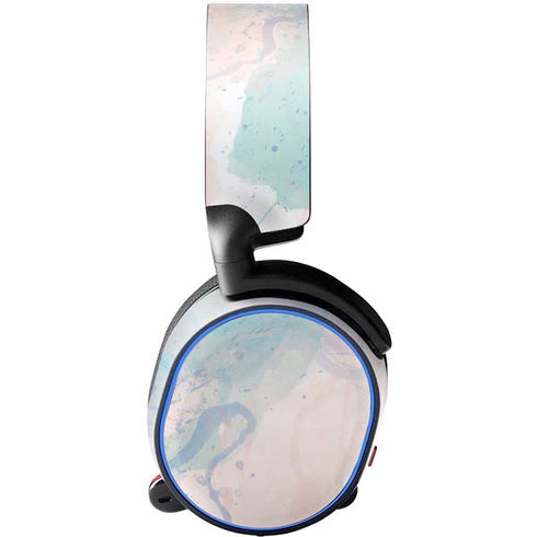 Rose Quartz & Serenity Splatter SteelSeries Arctis 5 Skin