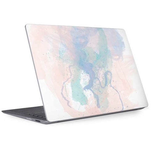 Rose Quartz & Serenity Splatter Surface Laptop 2 Skin