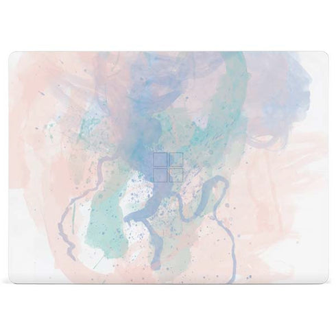 Rose Quartz & Serenity Splatter Surface Laptop 3 13.5in Skin