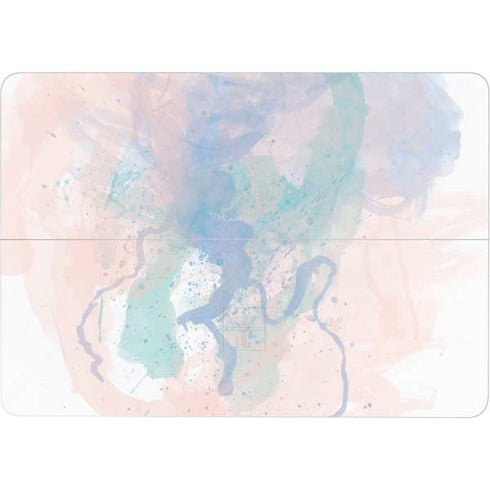 Rose Quartz & Serenity Splatter Surface Laptop Studio Skin