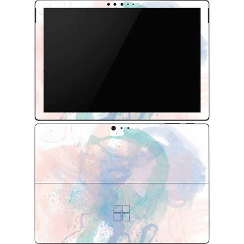 Rose Quartz & Serenity Splatter Surface Pro 6 Skin