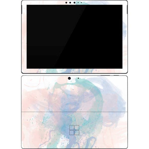 Rose Quartz & Serenity Splatter Surface Pro 7 Skin