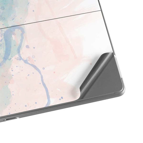 Rose Quartz & Serenity Splatter Surface Pro 8 Skin