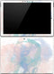 Rose Quartz & Serenity Splatter Surface Pro (2017) Skin