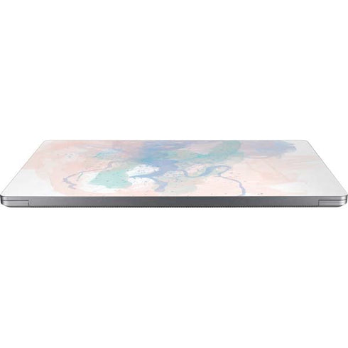 Rose Quartz & Serenity Splatter Universal Laptop 11in (8.8 x 6.2in) Skin
