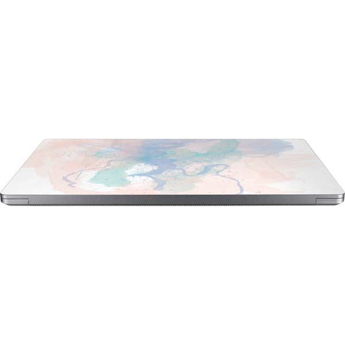 Rose Quartz & Serenity Splatter Universal Laptop 12in (9.8 x 6.8in) Skin