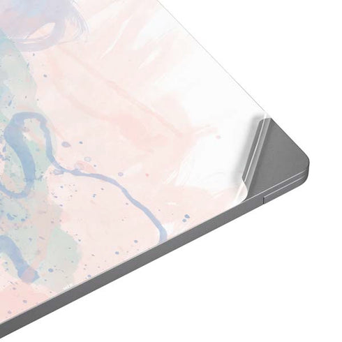 Rose Quartz & Serenity Splatter Universal Laptop 12in (9.8 x 6.8in) Skin