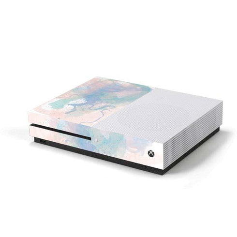 Rose Quartz & Serenity Splatter Xbox One S Console Skin