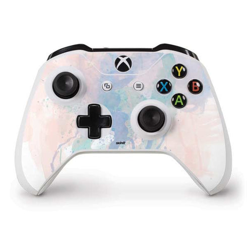 Rose Quartz & Serenity Splatter Xbox One S Controller Skin