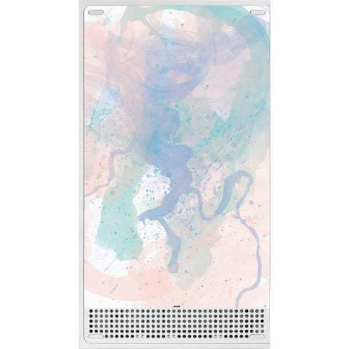 Rose Quartz & Serenity Splatter Xbox Series S Console Skin
