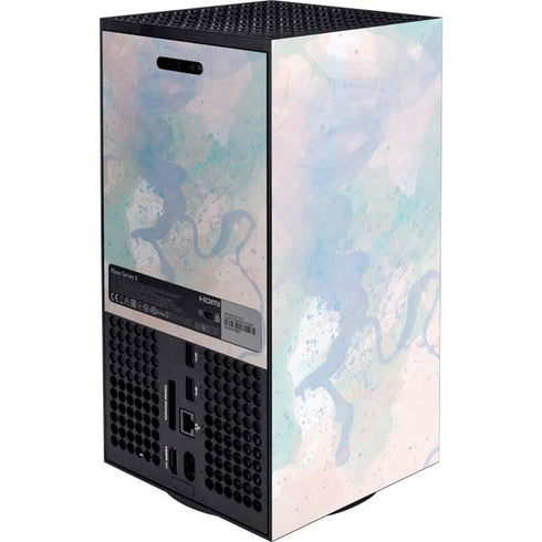 Rose Quartz & Serenity Splatter Xbox Series X Console Skin