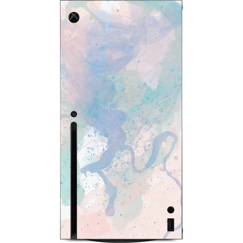 Rose Quartz & Serenity Splatter Xbox Series X Console Skin