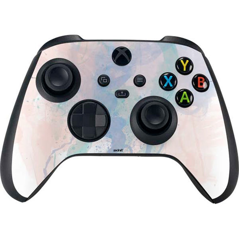 Rose Quartz & Serenity Splatter Xbox Series X Controller Skin