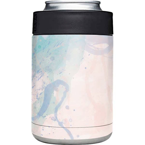 Rose Quartz & Serenity Splatter Yeti Colster Can Insulator Skin