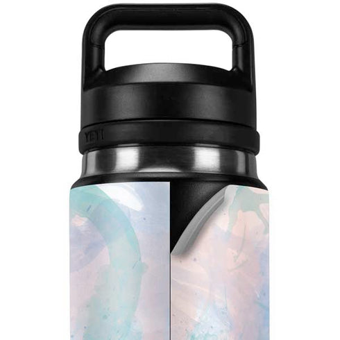 Rose Quartz & Serenity Splatter YETI Rambler 26oz Bottle Skin