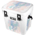 Rose Quartz & Serenity Splatter YETI Roadie 24 Hard Cooler Skin