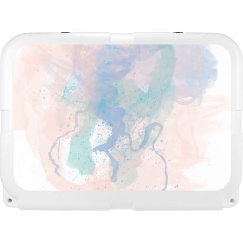 Rose Quartz & Serenity Splatter YETI Tundra 35 Hard Cooler Skin
