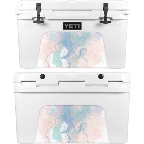 Rose Quartz & Serenity Splatter YETI Tundra 45 Hard Cooler Skin