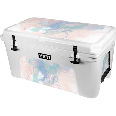 Rose Quartz & Serenity Splatter YETI Tundra 65 Hard Cooler Skin