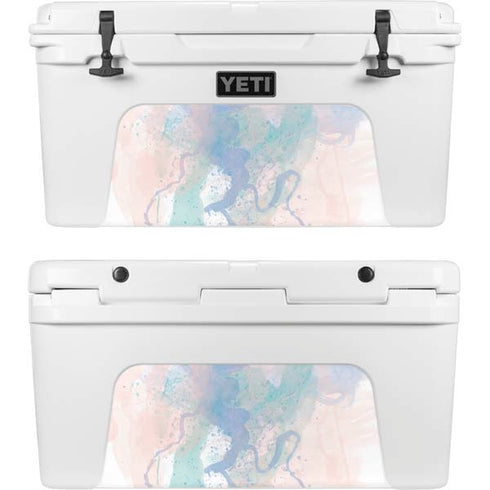 Rose Quartz & Serenity Splatter YETI Tundra 65 Hard Cooler Skin