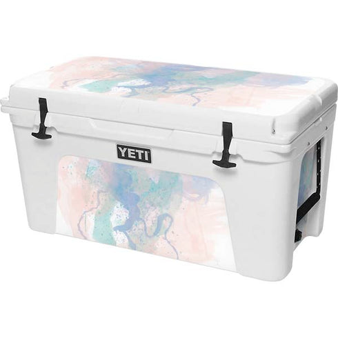 Rose Quartz & Serenity Splatter YETI Tundra 75 Hard Cooler Skin