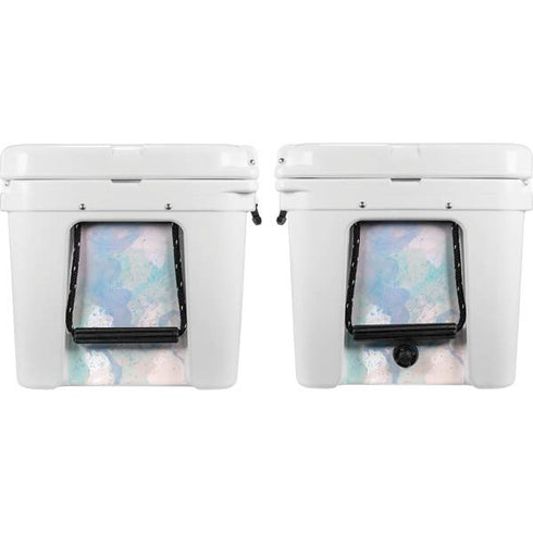 Rose Quartz & Serenity Splatter YETI Tundra 75 Hard Cooler Skin
