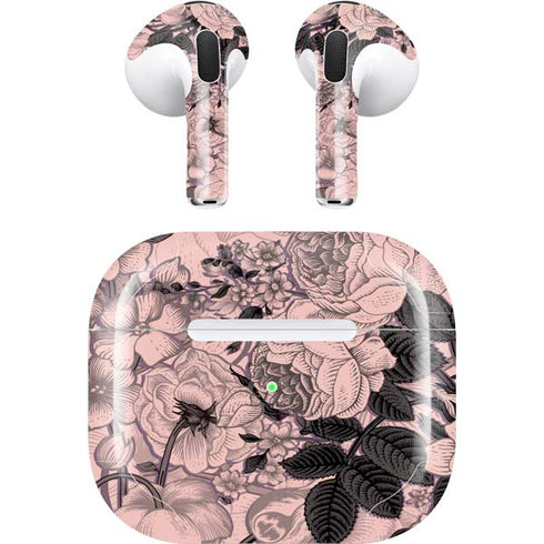 Rose Quartz Floral Apple AirPods (3rd Gen 2021) Skin