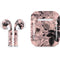 Rose Quartz Floral Apple AirPods Skin