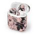 Rose Quartz Floral Apple AirPods Skin