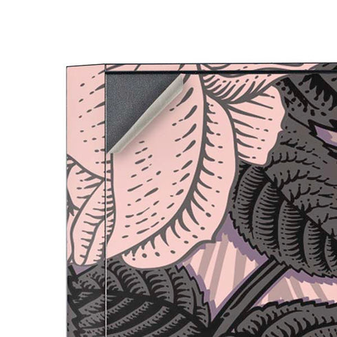 Rose Quartz Floral Corsair 4000D Tempered Glass Mid-Tower ATX Case Skin