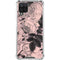 Rose Quartz Floral Galaxy A12 Clear Case
