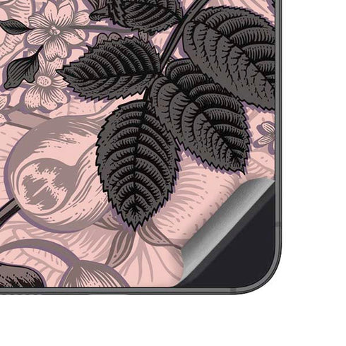 Rose Quartz Floral Galaxy A14 5G Skin