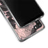 Rose Quartz Floral Galaxy A21 Clear Case