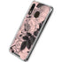Rose Quartz Floral Galaxy A30 Clear Case
