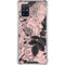 Rose Quartz Floral Galaxy A71 5G Clear Case