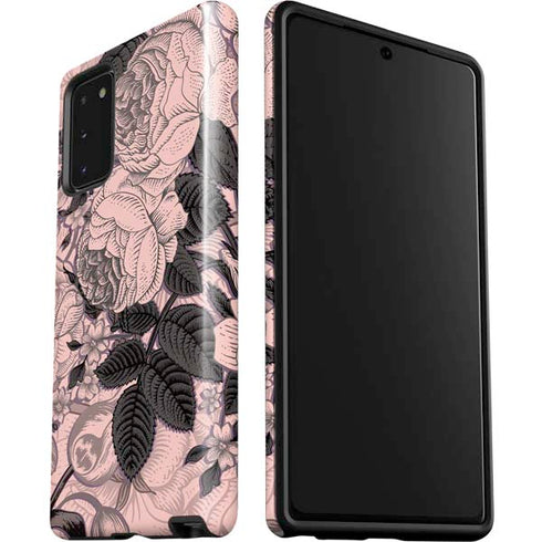 Rose Quartz Floral Galaxy Note20 5G Pro Case