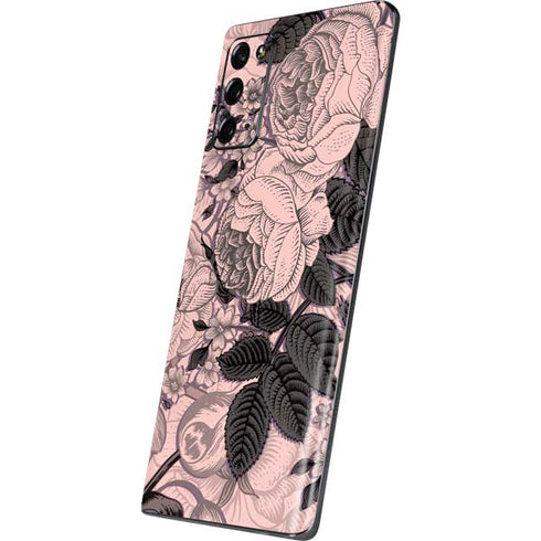 Rose Quartz Floral Galaxy Note20 5G Skin