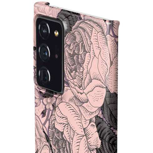 Rose Quartz Floral Galaxy Note20 Ultra 5G Lite Case