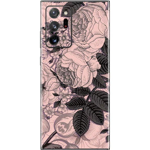 Rose Quartz Floral Galaxy Note20 Ultra 5G Skin