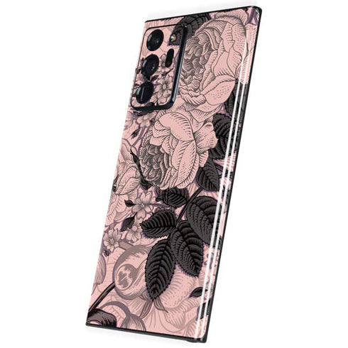 Rose Quartz Floral Galaxy Note20 Ultra 5G Skin