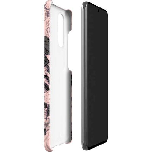 Rose Quartz Floral Galaxy S20 Lite Case