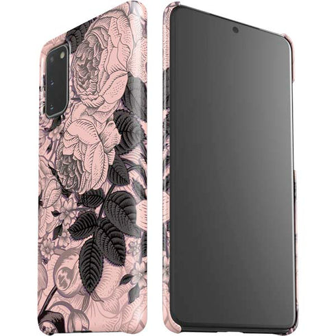 Rose Quartz Floral Galaxy S20 Lite Case