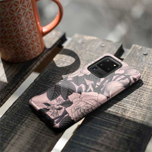 Rose Quartz Floral Galaxy S20 Ultra 5G Pro Case