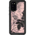 Rose Quartz Floral Galaxy S20 Waterproof Case