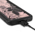 Rose Quartz Floral Galaxy S20 Waterproof Case